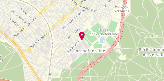 Plan de Tc du Grand Versailles, 57 Rue Rémont, 78000 Versailles