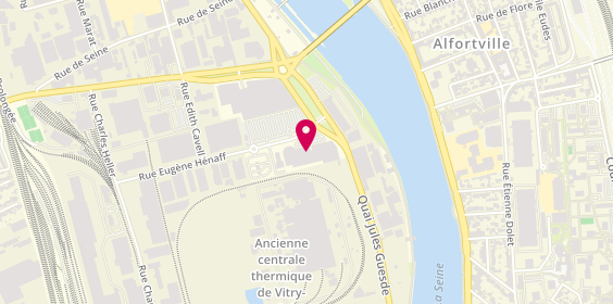Plan de Basic Fit, Quai Jules Guesde 37, 94400 Vitry-sur-Seine