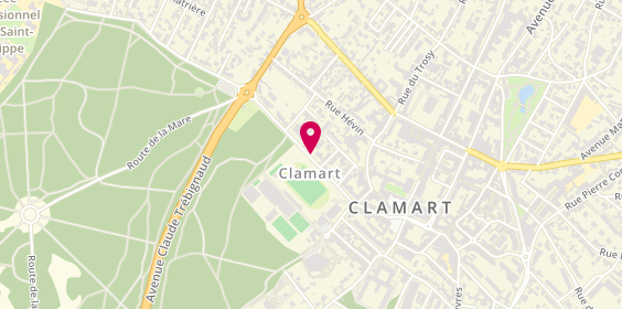 Plan de MOVING, 28 Rue de Meudon, 92140 Clamart