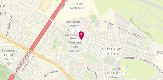 Plan de Magic Form, Avenue du Colonel Fabien, la Fontaine Saint Martin, 78210 Saint-Cyr-l'École