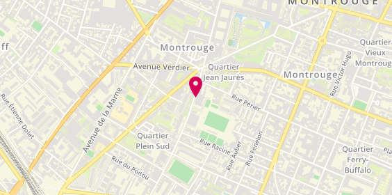 Plan de Stade Multisports de Montrouge, Secrétariat Général
105 Rue Maurice Arnoux, 92120 Montrouge