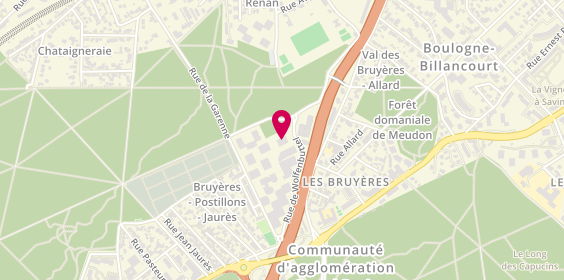 Plan de Commune de Sevres, 4 Rue de Wolfenbuttel, 92310 Sèvres