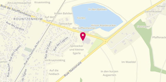 Plan de Magic Fit, 37 Rue de Soufflenheim, 67480 Rountzenheim-Auenheim