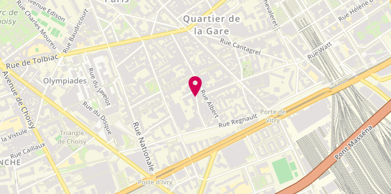 Plan de NRFight, 33 Rue Terres au Curé, 75013 Paris