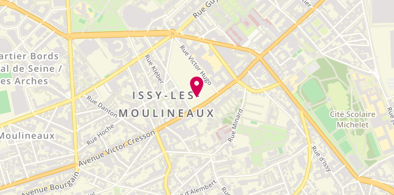 Plan de One Issy, 9 promenade Coeur de Ville, 92130 Issy-les-Moulineaux