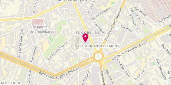 Plan de Neoness, 7 Bis Rue Abel Hovelacque, 75013 Paris