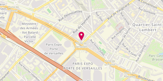 Plan de Societe Nouvelle Palais des Sports Velod, 384 Rue de Vaugirard, 75015 Paris