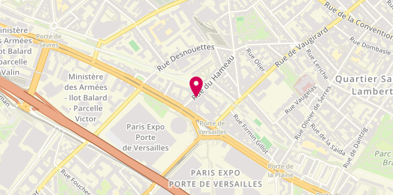 Plan de Les Cercles de la Forme, 31 Rue du Hameau, 75015 Paris