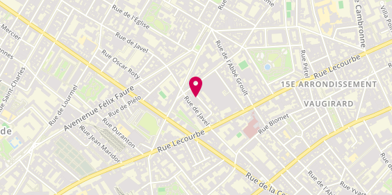 Plan de CrossFit Lutèce, 4 Rue Jules Simon, 75015 Paris
