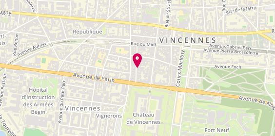 Plan de Magic Form, 12 Rue Robert Giraudineau, 94300 Vincennes