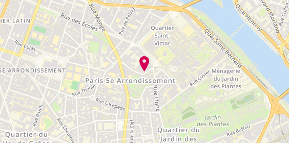 Plan de Palestra Clubs Sté, 10 Bis Rue des Boulangers, 75005 Paris