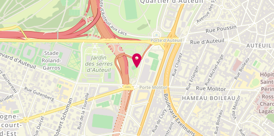 Plan de Tep du General Sarrail, 8 Avenue General Sarrail, 75016 Paris