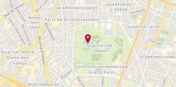 Plan de Association Sport et Loisirs du 6ème arrond, 78 Rue Bonaparte, 75006 Paris