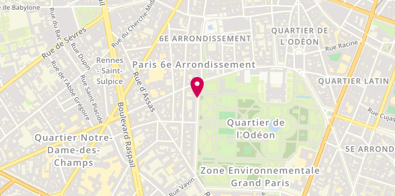 Plan de Tennis Luxembourg, 3 Rue Guynemer, 75006 Paris