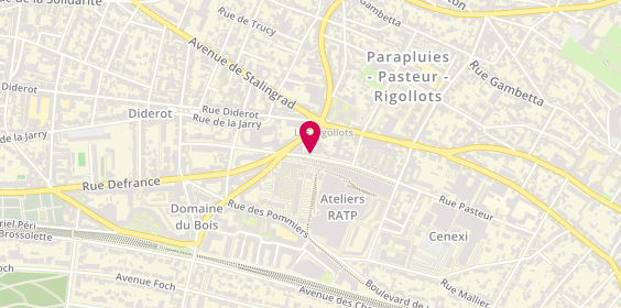 Plan de Fitness Flow, 118 Rue Pasteur, 94300 Vincennes