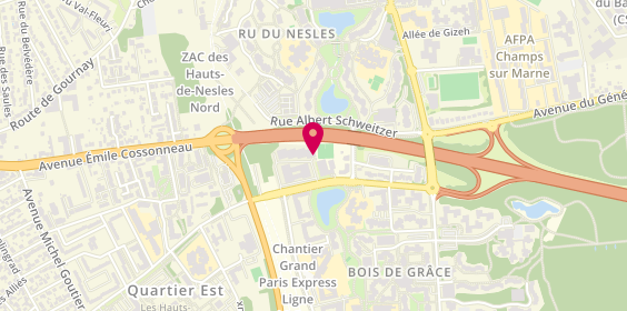 Plan de Champs Gym SARL, 40 Boulevard de Nesles, 77420 Champs-sur-Marne