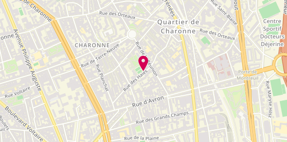 Plan de Tep des Haies-Vil, 47 Rue Haies, 75020 Paris