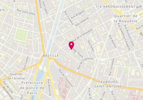 Plan de Neoness, 6 Pass Louis Philippe, 75011 Paris