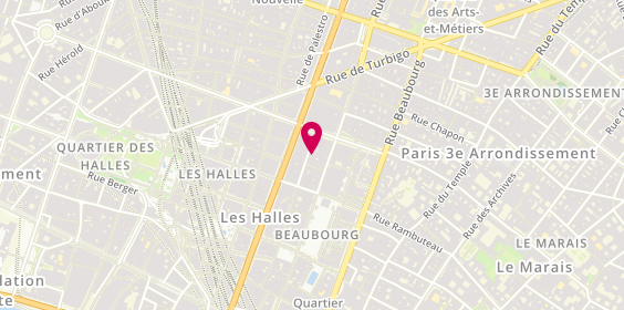 Plan de BarreShape Beaubourg : studio de danse Paris et Ballet Fitness, 86 rue Quincampoix, 75003 Paris