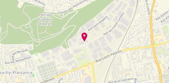 Plan de World Fitness, 88 Rue des Frères Lumière, 93330 Neuilly-sur-Marne