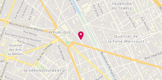 Plan de Neoness, 50 Rue de Malte, 75011 Paris