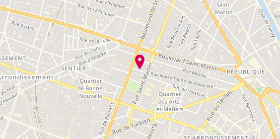 Plan de Aqua By, 82 Rue Notre Dame de Nazareth, 75003 Paris