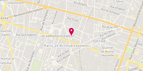 Plan de Coaching Barcelona Paris : Cours de danse et de chant, 22 Rue Saint-Joseph, 75002 Paris