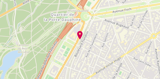 Plan de Les Cercles de la Forme, 3 Boulevard Lannes, 75016 Paris
