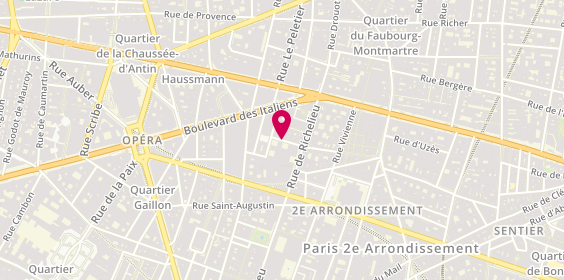 Plan de Mvmt Club, 37 Rue Saint-Marc, 75002 Paris