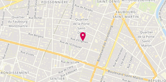 Plan de Cercle de la Forme Grands Boulevards, 10 Rue Enghien, 75010 Paris