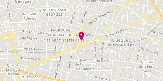 Plan de Salle de Sport Buffault, 26 Rue Buffault, 75009 Paris