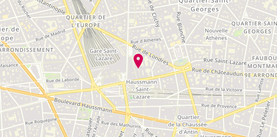 Plan de Cercle de la Forme, 94 Rue Saint-Lazare, 75009 Paris