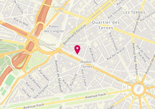 Plan de Orangetheory Fitness, 60 avenue de la Grande Armée, 75017 Paris