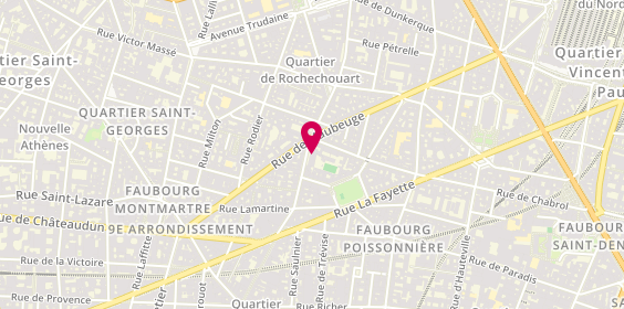 Plan de Piscine Valeyre-Vil, 24 Rue Marguerite de Rochechouart, 75009 Paris