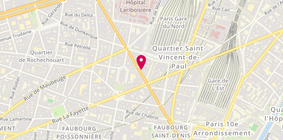 Plan de Cercle Magenta, 120 Boulevard de Magenta, 75010 Paris