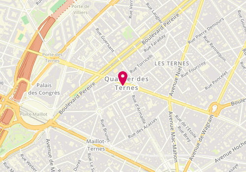 Plan de Ritm, 71 Avenue Ternes, 75017 Paris