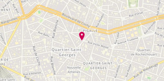 Plan de The Apartment, 63 Rue Jean-Baptiste Pigalle, 75009 Paris