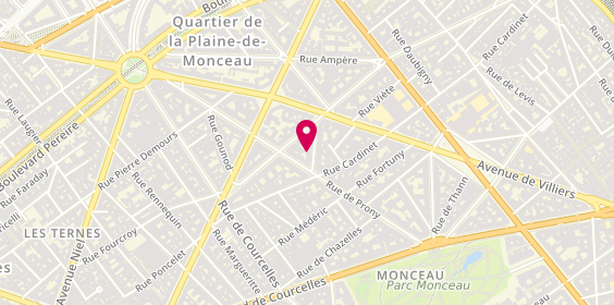 Plan de BODYHIT, 3 Rue Meissonier, 75017 Paris