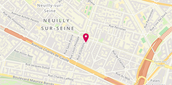 Plan de Le Studio Lagree, 30 Rue d'Orléans, 92200 Neuilly-sur-Seine