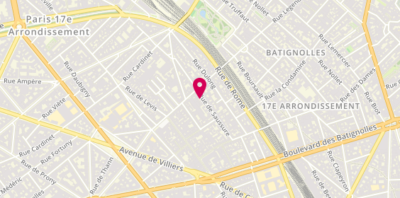 Plan de My Big Bang, 33 Rue de Saussure, 75017 Paris