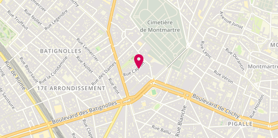 Plan de Fitness Park, 16 Rue Capron, 75018 Paris