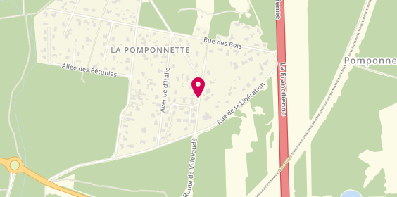 Plan de Miklub, 6 Bis Route de Villevaudé, 77400 Pomponne