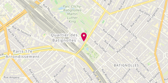 Plan de Fitness Park, 147 Bis Rue Cardinet, 75017 Paris