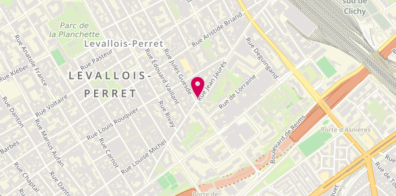 Plan de Mraz Francisc, 59 Rue Jean Jaurès, 92300 Levallois-Perret