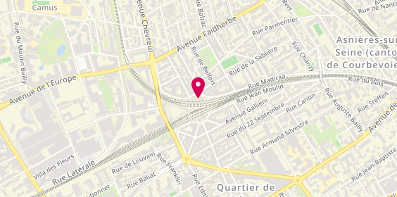 Plan de Escale Crossfit, Rue Madiraa Gare De, 92400 Courbevoie