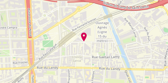 Plan de Stade de France, Zone Aménagement Cornillon, 93210 Saint-Denis