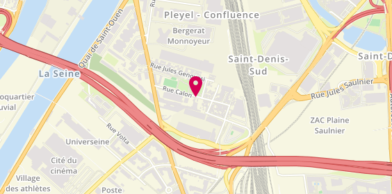 Plan de Urban Roundnet, 29 Rue Calon, 93200 Saint-Denis