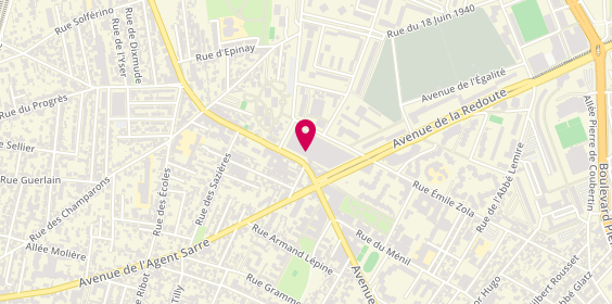 Plan de Neoness, 384 avenue d'Argenteuil, 92600 Asnières-sur-Seine