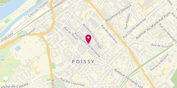 Plan de 100% Forme Poissy, 95 Rue du Général de Gaulle, 78300 Poissy