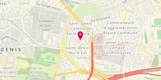 Plan de Basic Fit, Rue de Strasbourg 83, 93200 Saint-Denis